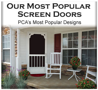 decorative screen doors 