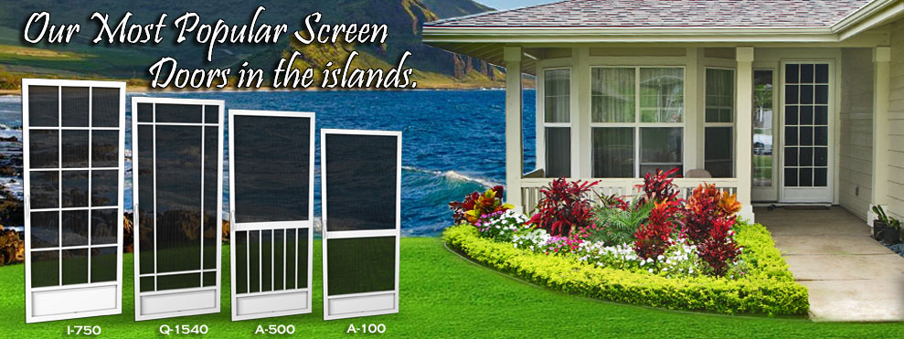 screen doors Hawaii best screen doors, company 