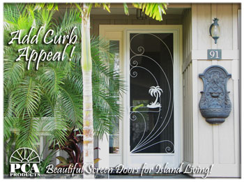 best screen doors Kapaa, Lihue, Kauai Hawaii,