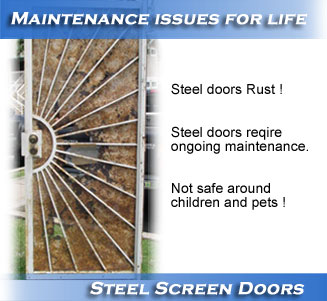 steel screen doors Honolulu, Waipahu, Kaneohe, Wahiawa